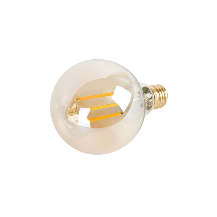 Smart E27 LED lamp G95 goud 7W 806 lm 1800K - 3000K