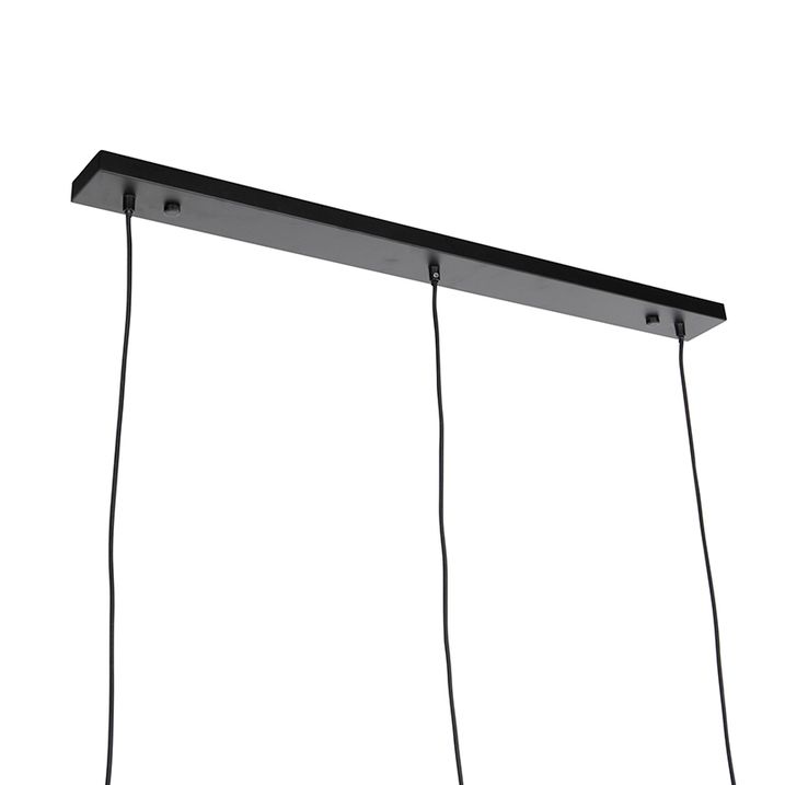 Suspension en rotin rustique 3 lumières - Manille
