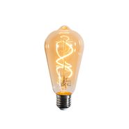 E27-Dimmbare-LED-Glühbirne-Spiral-Filament-ST64-Gold-4W-270-lm-2100K