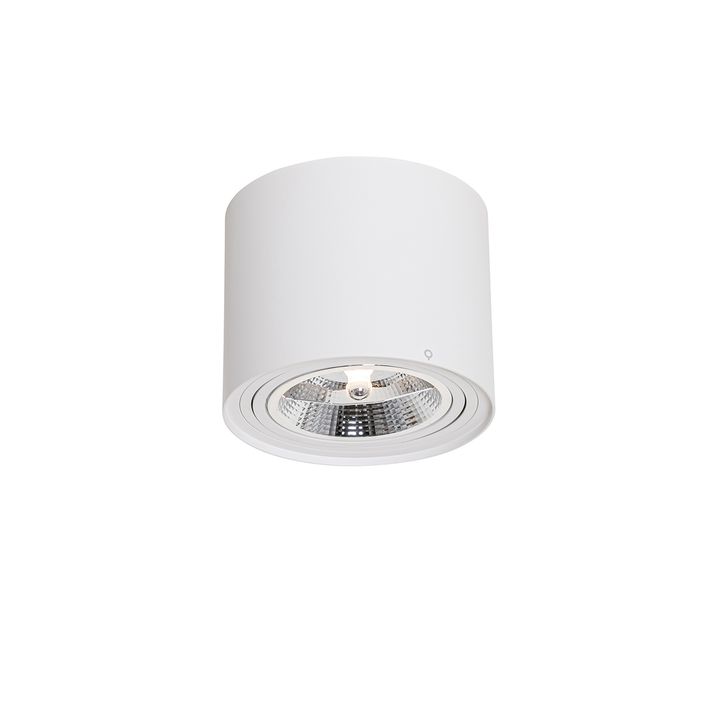 Set of 4 Modern Ceiling Spotlights White Rotatable and Tiltable AR111 - Rondoo Up