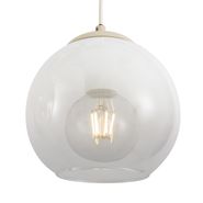 Art-Deco-piekaramā-lampa-bēša-ar-baltu-stiklu-7-gaismas---Sandra