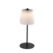 Moderní-stolní-lampa-černá-s-opálovým-sklem-vč.-LED-s-3-stupňovým-stmívačem---Jent