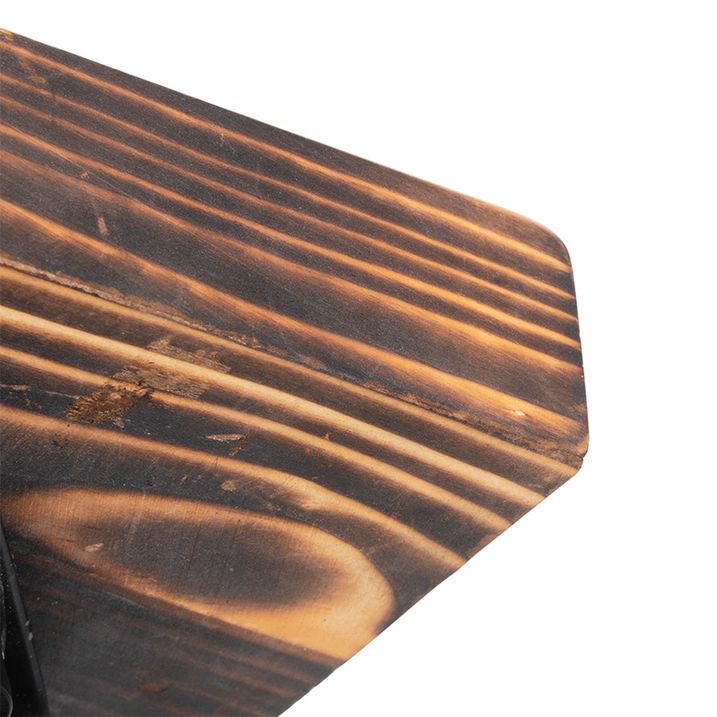 Faretto da soffitto industriale legno con cemento - Creto