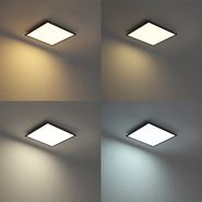LED-panel-čierny-štvorcový-vrátane-LED-3-stupňové-stmievanie---Reeves