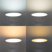 Set-med-3-smarta-vägglampor-svarta-2-ljus-IP44-inkl.-Zigbee-GU10---Baleno