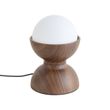 Scandinavisch-tafellamp-walnoot-met-opaal-glas---Yoru
