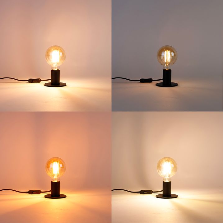 Smart E27 LED lamp G95 goud 7W 806 lm 1800K - 3000K