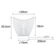 Lampă-de-masă-modernă-neagră-20-cm---Pua