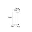 Lampadaire-d'extérieur-industriel-noir-35-cm-IP44---Baleno