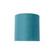 Velvet-Lampshade-Blue-20/20/20-with-Gold-Interior