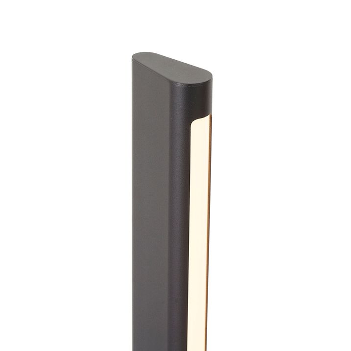Външна лампа черна 80 см вкл. LED IP65 - Brooklyn