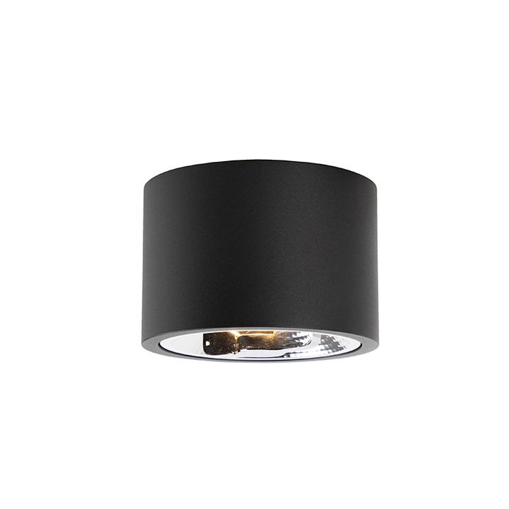 Moderni plafonski spot crni AR111 uklj. LED - Expert