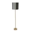 Podna-lampa-mesingana-sa-zelenom-plišanom-abažurom-40cm---Simplo