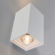 Nowoczesna-lampa-ścienna-biała-kwadratowa-2-światłowa---Sandy