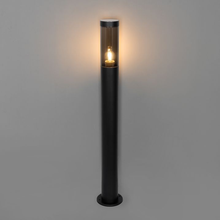 Moderna crna stubna lampa za spoljnu upotrebu 80 cm IP44 - Rox