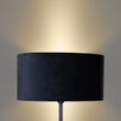 Lampă-de-podea-neagră-cu-abajur-oval-din-catifea-50cm---Simplo