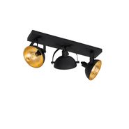 Plafoniera-industriala-neagra-cu-auriu-3-lumini-reglabile---Magnax