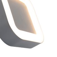 Lampada-da-parete-e-soffitto-grigia-quadrata-IP54---Ariel