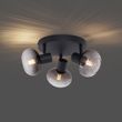 Modern-Ceiling-Spotlight-Black-with-Round-Smoked-Glass-3-Light---Teddy
