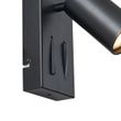 Lampada-da-parete-moderna-nera-a-2-luci-inclinabile-con-porta-USB-C---Lesly
