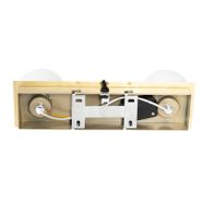 Zidna-svjetiljka-zlatna-28-cm-IP44-2-svjetla-s-prekidačem---Cederic