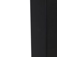 Stående-utendørslampe-svart-med-opalhvit-skjerm-70-cm---Danmark