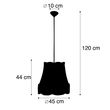 Set-de-4-lămpi-suspendate-retro-crem-45-cm---Granny