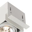 Ensemble-de-6-spots-encastrables-blancs-GU10-AR70-sans-bordure---Oneon