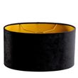 Abajur-de-Veludo-Preto-Oval-35/23/18