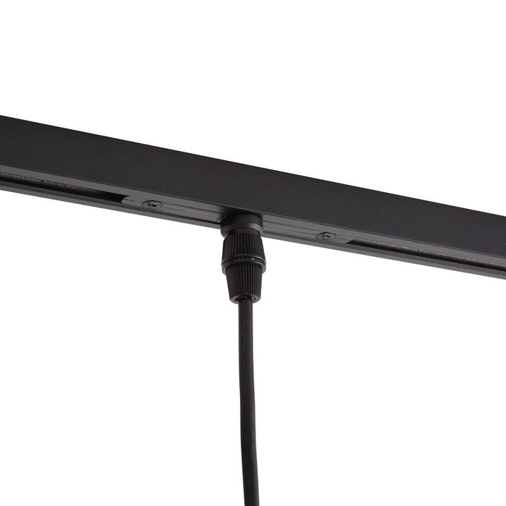 Moderne hanglamp glanzend bruin voor railsysteem 1-fase - Slimline Triangulo