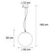 Skandináv-függőlámpa-opál-üvegből-50-cm---Ball-50