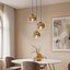 Art-Deco-Pendelleuchte-schwarz-mit-goldfarbenem-Glas-rund-3-flammig---Pallon