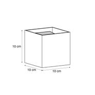 Moderne-utendørs-vegglampe-beige-inkl.-LED-2-lys-IP54---Edwin