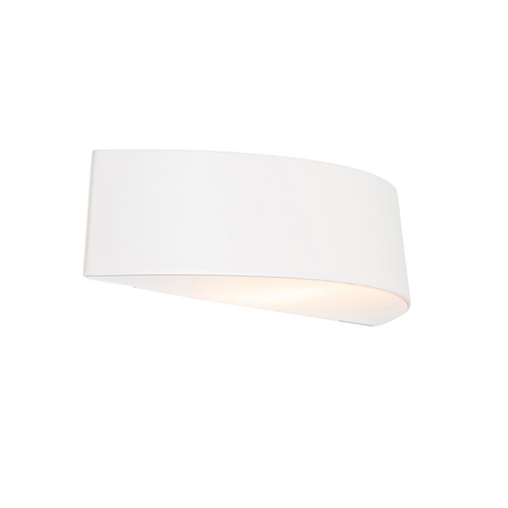 Moderna spoljašnja zidna lampa bela IP44 - Caz