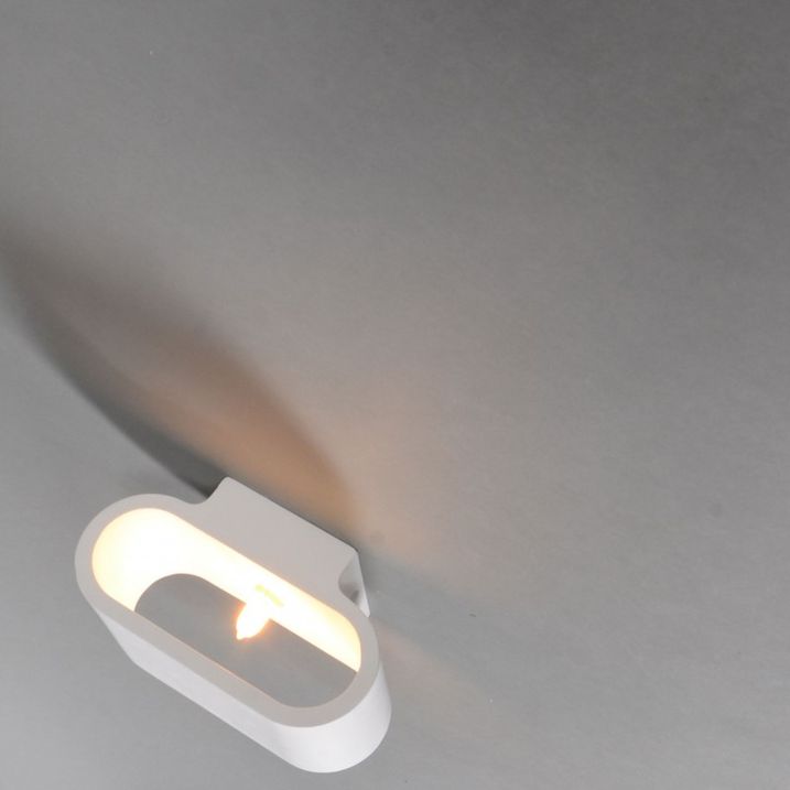 Moderne wandlamp wit plat - Gipsy Arles