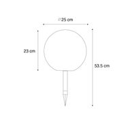 Gartenleuchte-weiß-25-cm-inkl.-LED-IP44-Solar-RGBW---Ludger