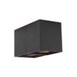 Spot-design-noir-2-lumières---Qubo-Honey