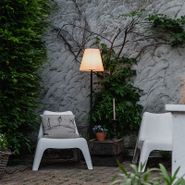 Moderne-buiten-vloerlamp-zwart---Virginia