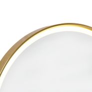 Badezimmerspiegel-Kupfer-50-cm-inkl.-LED-3-Stufen-Dimmbar-mit-Touch-Rund---Miral