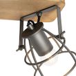 Industriell-spotlampe-mørk-grå-med-tre-justerbar-2-lys---Arthur