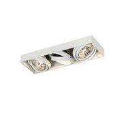 Recessed-Spotlight-White-GU10-AR70-Trimless-3-Light---Oneon