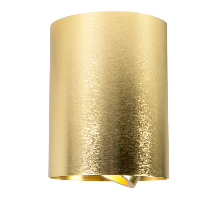 Faretto orientabile e girevole oro/ottone - Rondoo up
