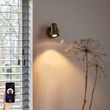 Smart-Bronze-Wall-Spotlight-Rotatable-and-Tiltable-with-Switch-Incl.-Wifi-GU10-50mm---Karin-1