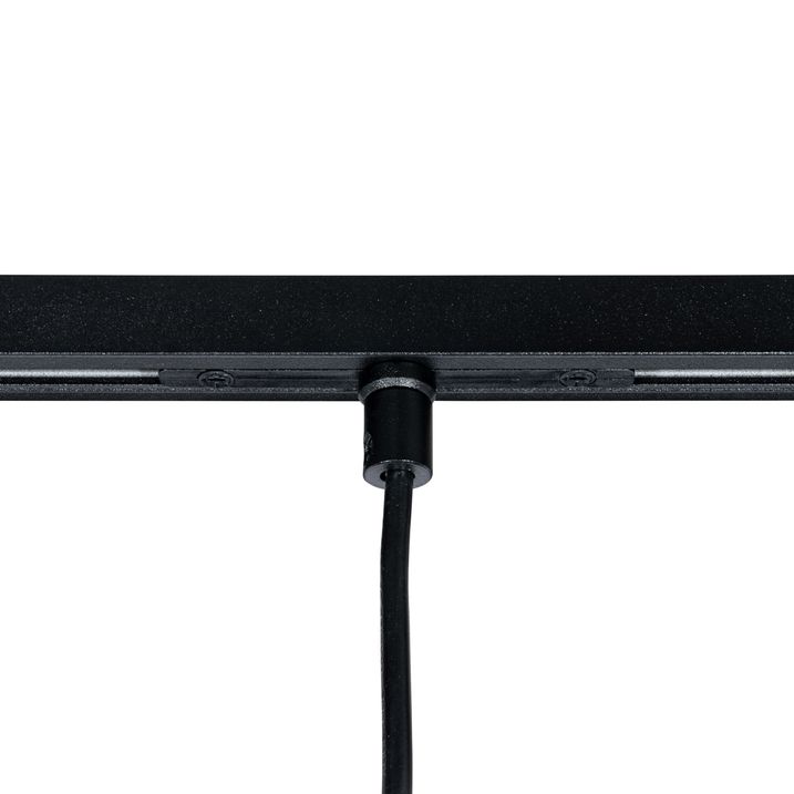 Pendantă modernă neagră pentru sistem de șină monofazat - Slimline Keno