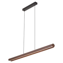 Moderne-hanglamp-walnoot-hout-incl.-LED-3-staps-dimbaar---Kaneau