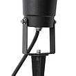 Moderner-Gartenstrahler-schwarz-inkl.-LED-verstellbar-mit-Kabel-und-Stecker-250cm-IP65---Basic