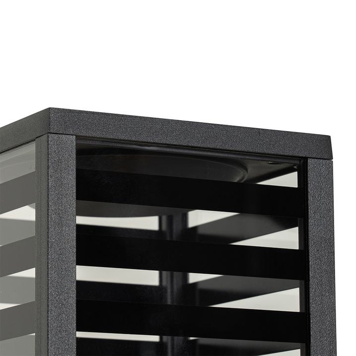 Moderne Outdoor-Stehleuchte schwarz 80 cm IP44 - Reims