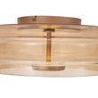 Designerska-lampa-sufitowa-mosiężna-z-brązowym-szkłem,-z-3-stopniowo-ściemnianym-LED---Meadow