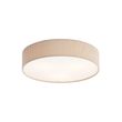 Plafonieră-modernă-gri-maroniu-cu-abajur-de-catifea-46cm-3-lumini---Luz