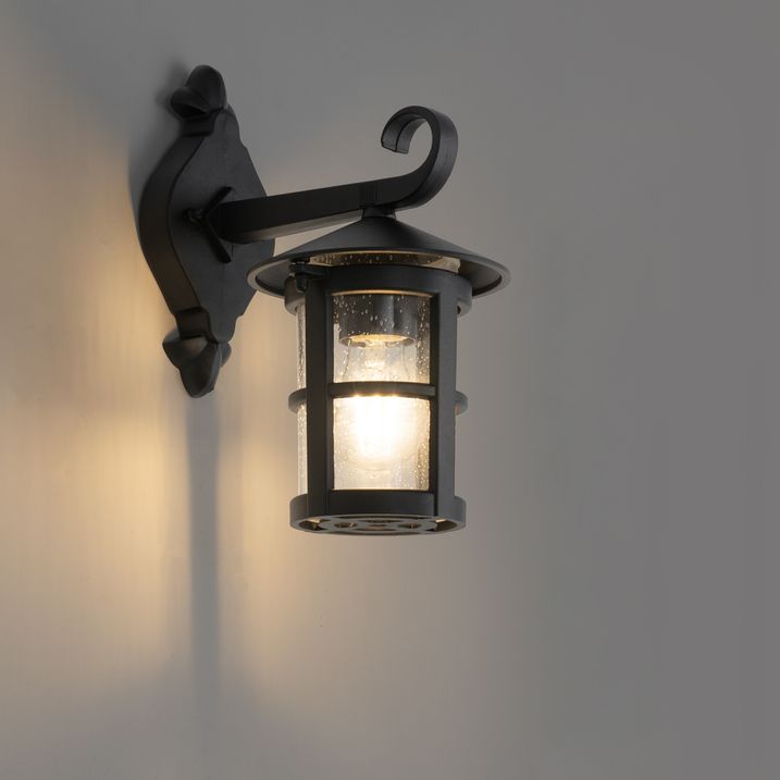 Lanterne murale extérieure classique noire IP44 - Herb